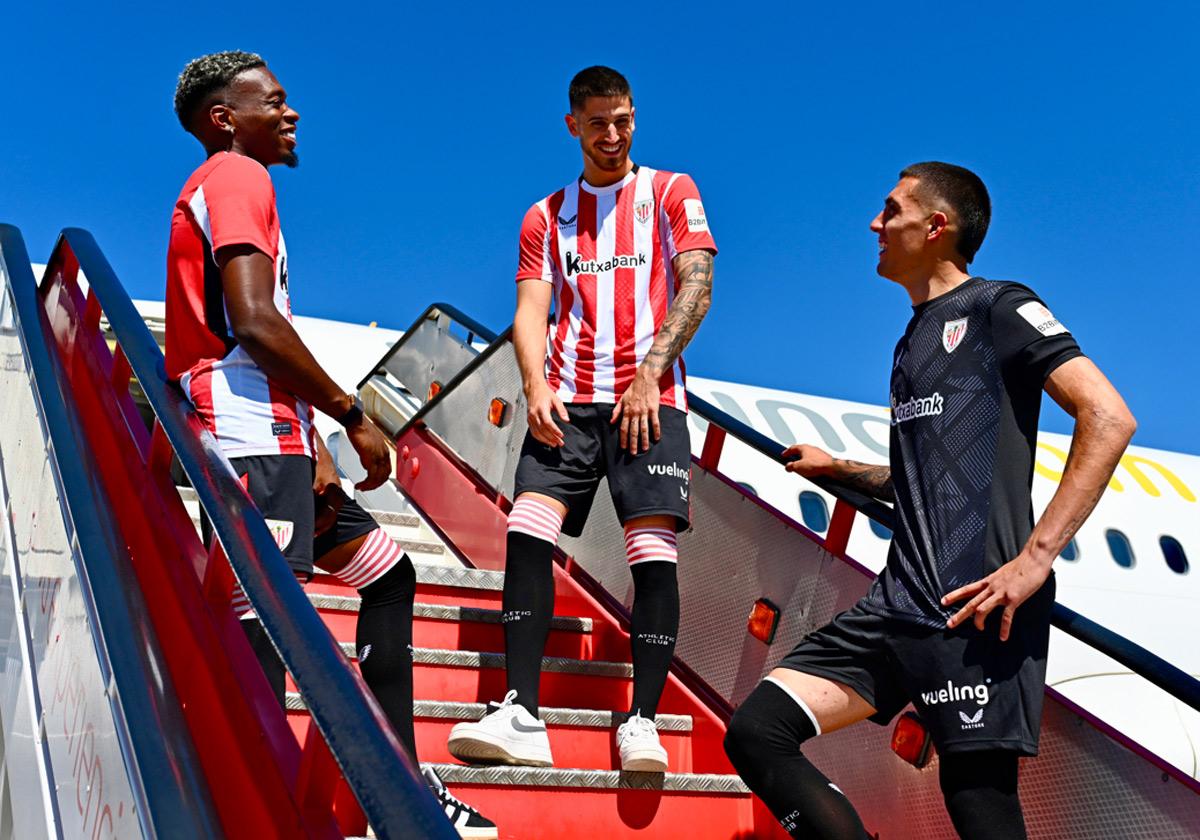 El Athletic se desplaza con Vueling y ahora lo hará también en Europa.