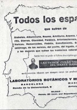 Imagen - Anuncio de las curas vegetales del abate Hamon, publicado en septiembre de 1924.