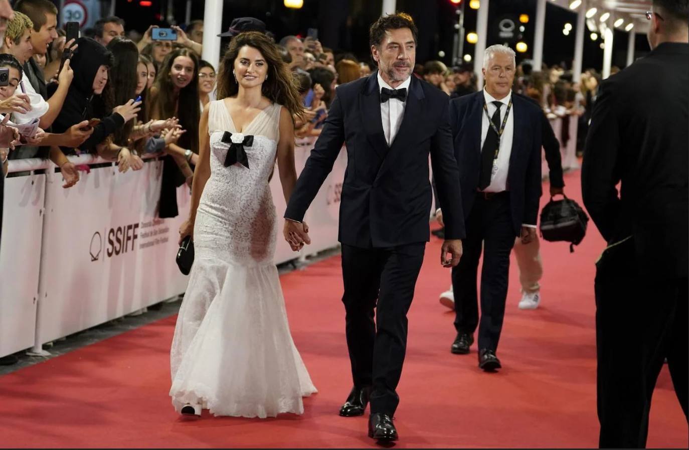 La alfombra roja del Zinemaldia, en imágenes