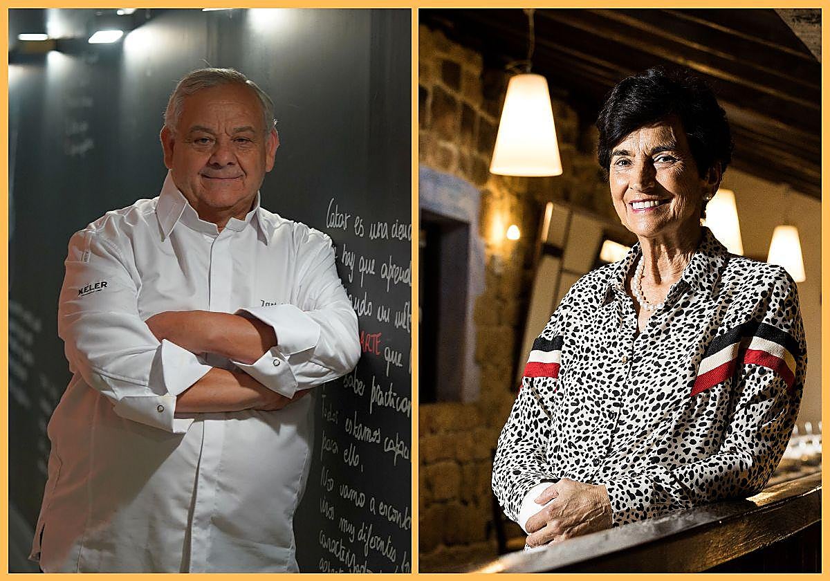 Homenaje a la maitre Asun Ibarrondo y al cocinero Daniel García