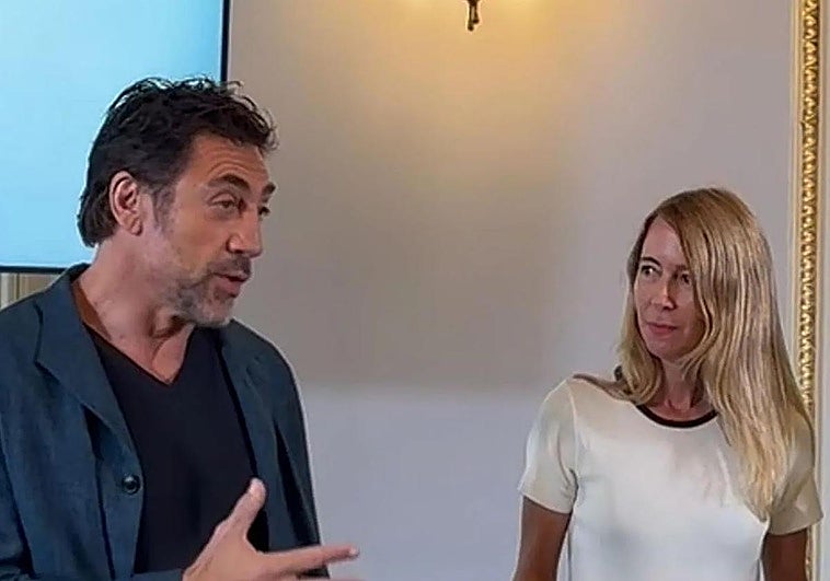 Monumental enfado de Javier Bardem en un homenaje a Bigas Luna: «Esto es una encerrona»