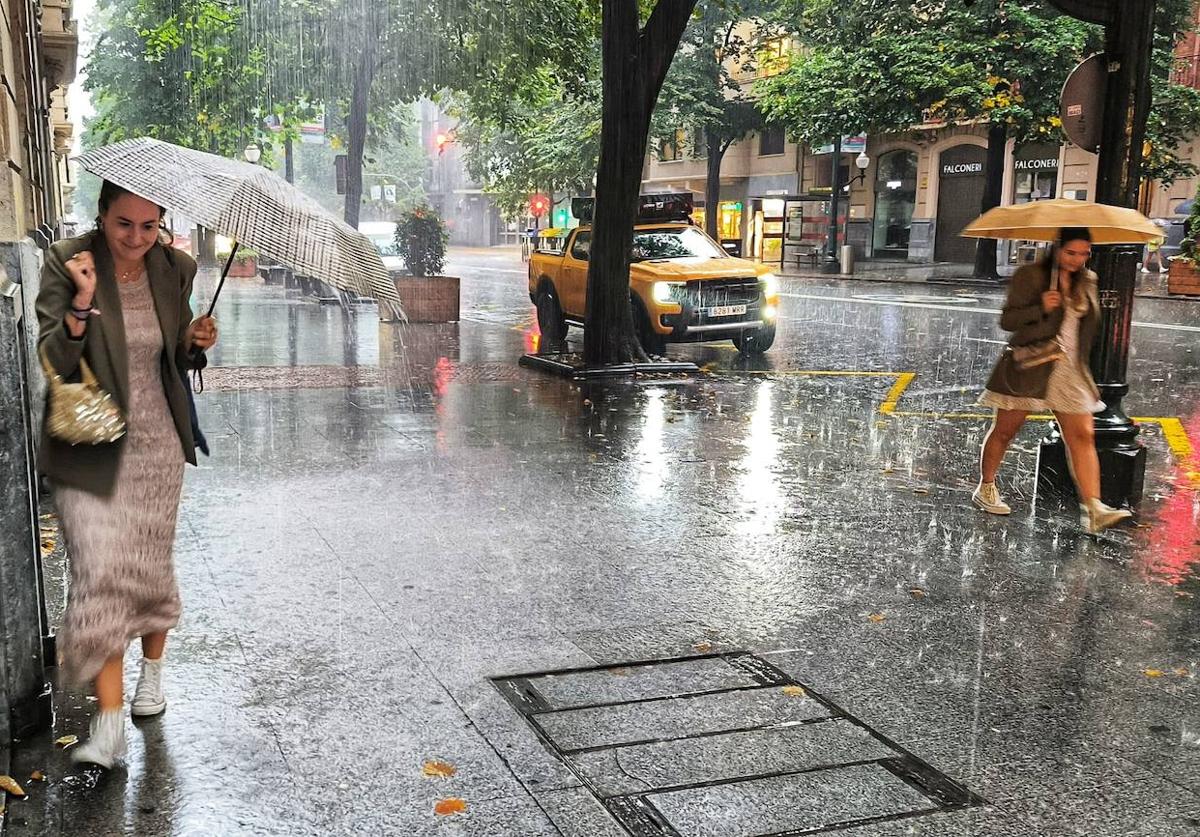 Bizkaia inicia el otoño con una semana nublada tras las tormentas de este sábado