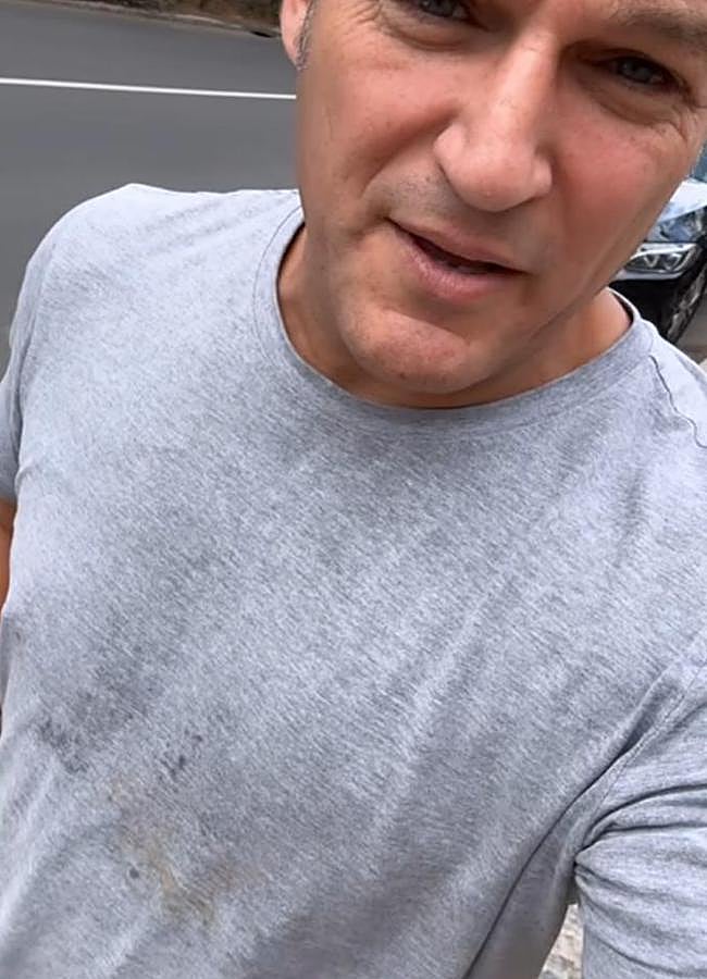 Manu Tenorio hoy sábado.