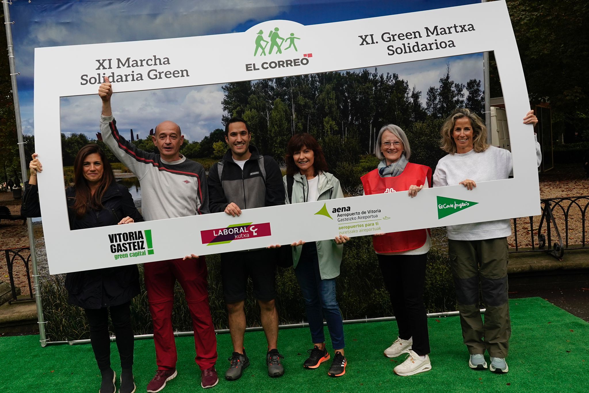 Las mejores imágenes de la XI Marcha Solidaria Green