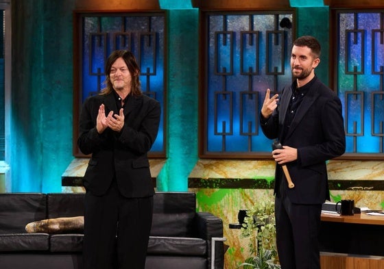 Norman Reedus 'roba' uno de los elementos más icónicos del programa de Broncano