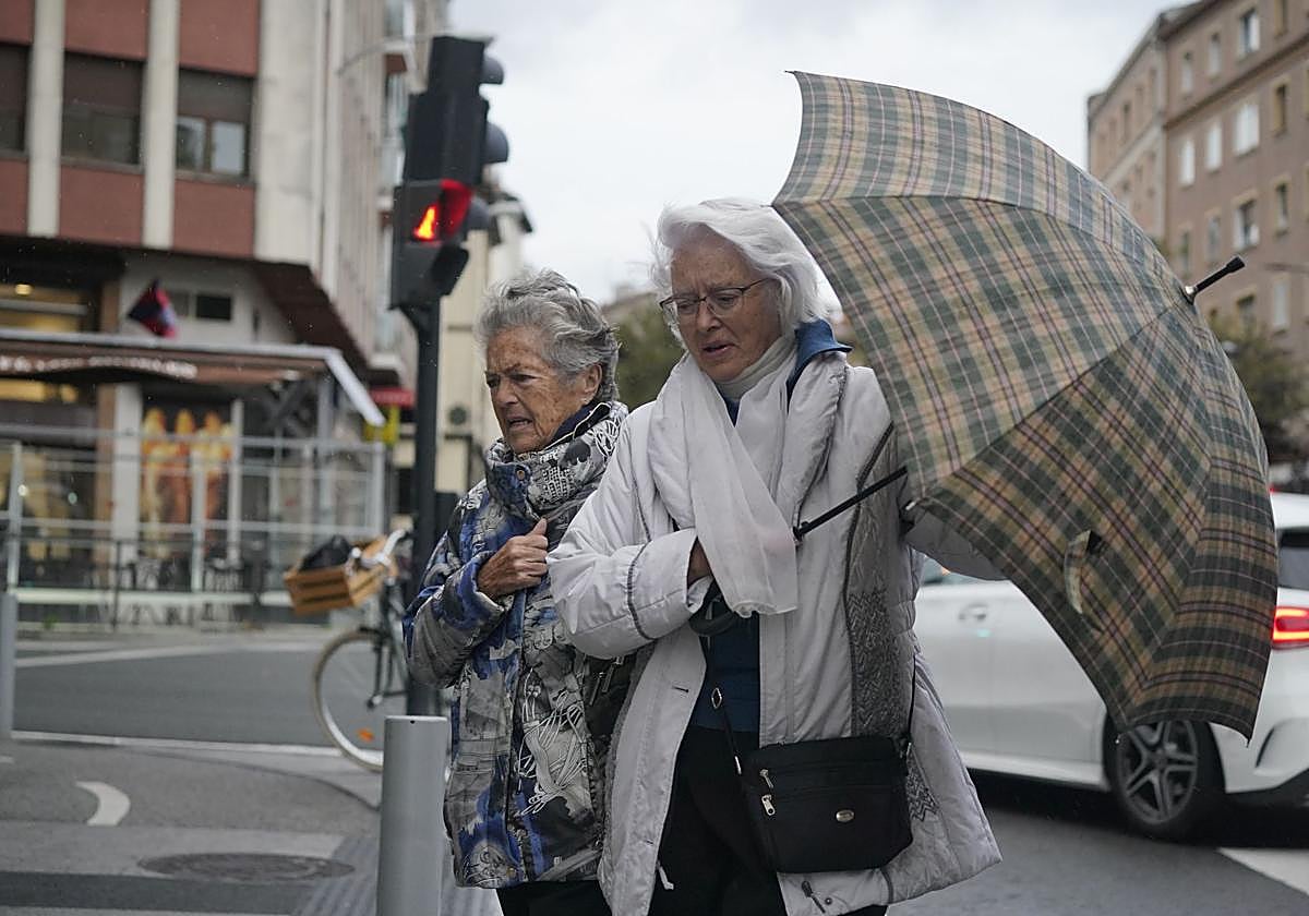 El viento volverá a soplar fuerte en todo Euskadi.