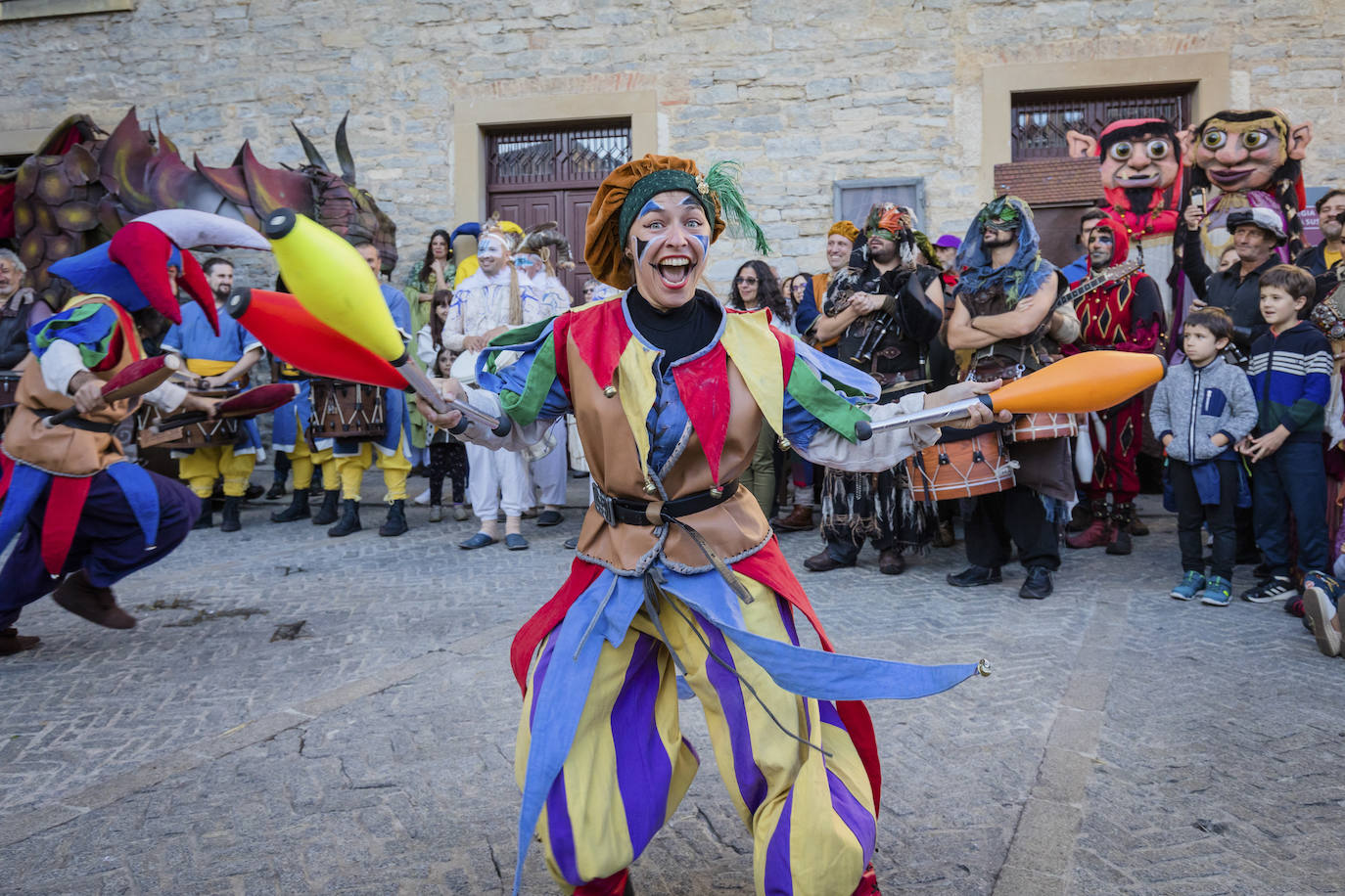 Las mejores imágenes del Mercado Medieval de Vitoria