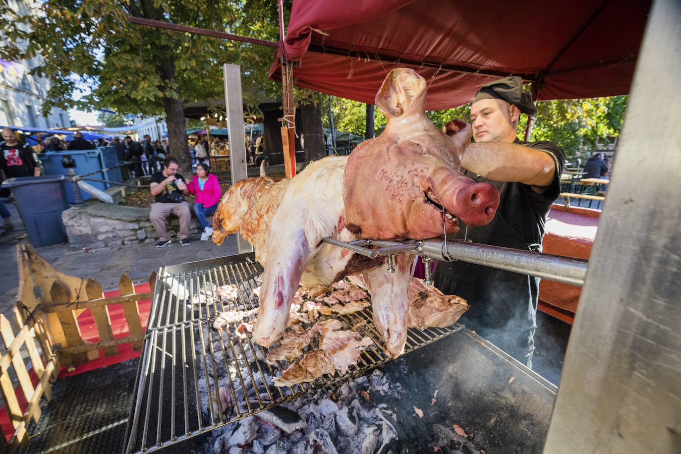 Las mejores imágenes del Mercado Medieval de Vitoria