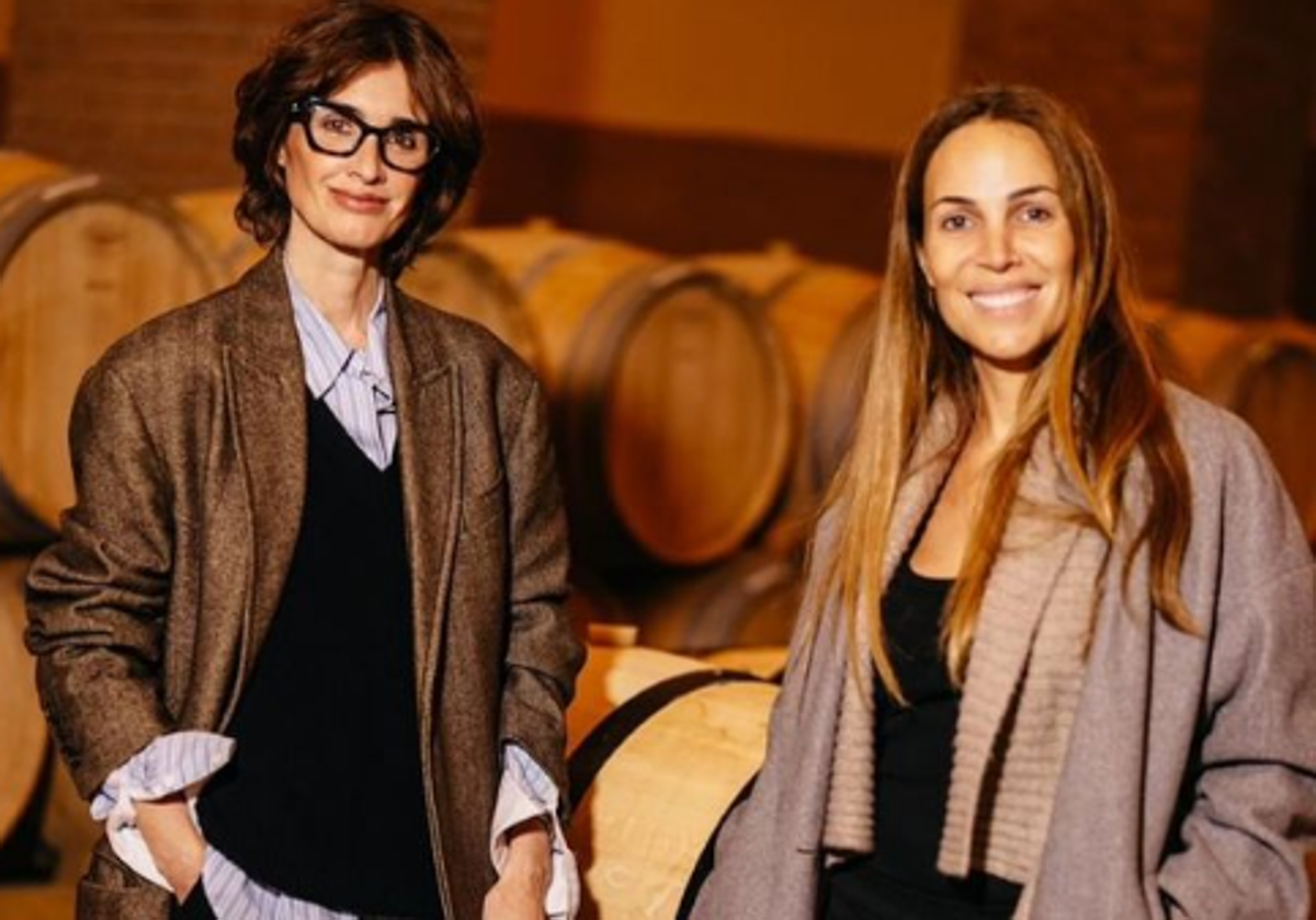 La escapada de Nerea Garmendia con Paz Vega a las bodegas de Rioja Alavesa