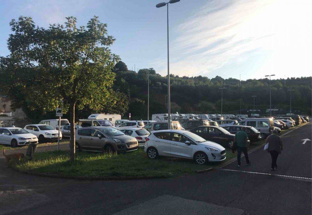 El parking de Arropain de Lekeitio ha pasado a ser de cobro este verano.