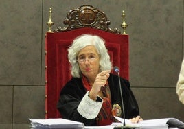 Garbiñe Biurrun, presidenta de la Sala de lo Social del Tribunal Superior de Justicia del País Vasco (TSJPV)