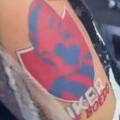 La reacción de los argentinos con un hincha del San Lorenzo que se tatuó a Muniain en el brazo