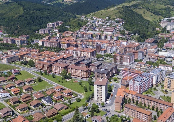 Vista aérea de Llodio