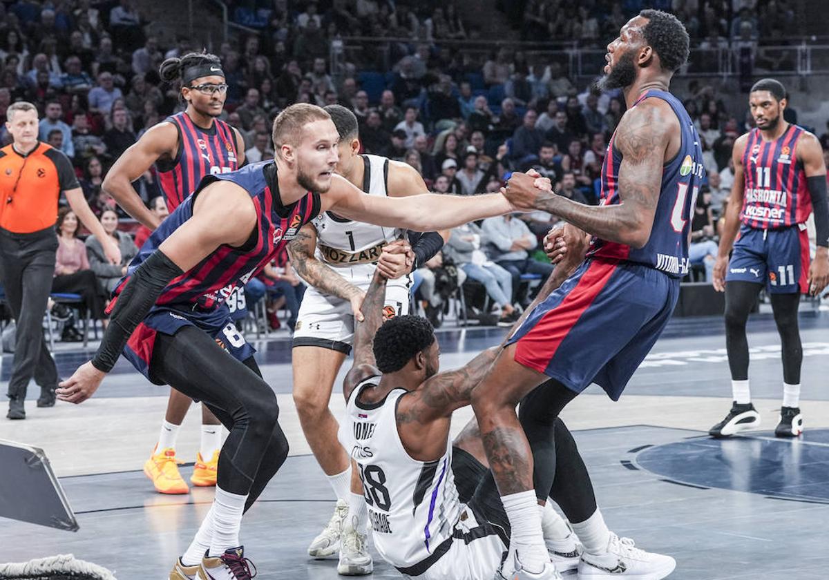 Sedekerskis, MVP azulgrana del Baskonia-Partizan. ¿Quién ha sido el mejor para ti? Vota aquí