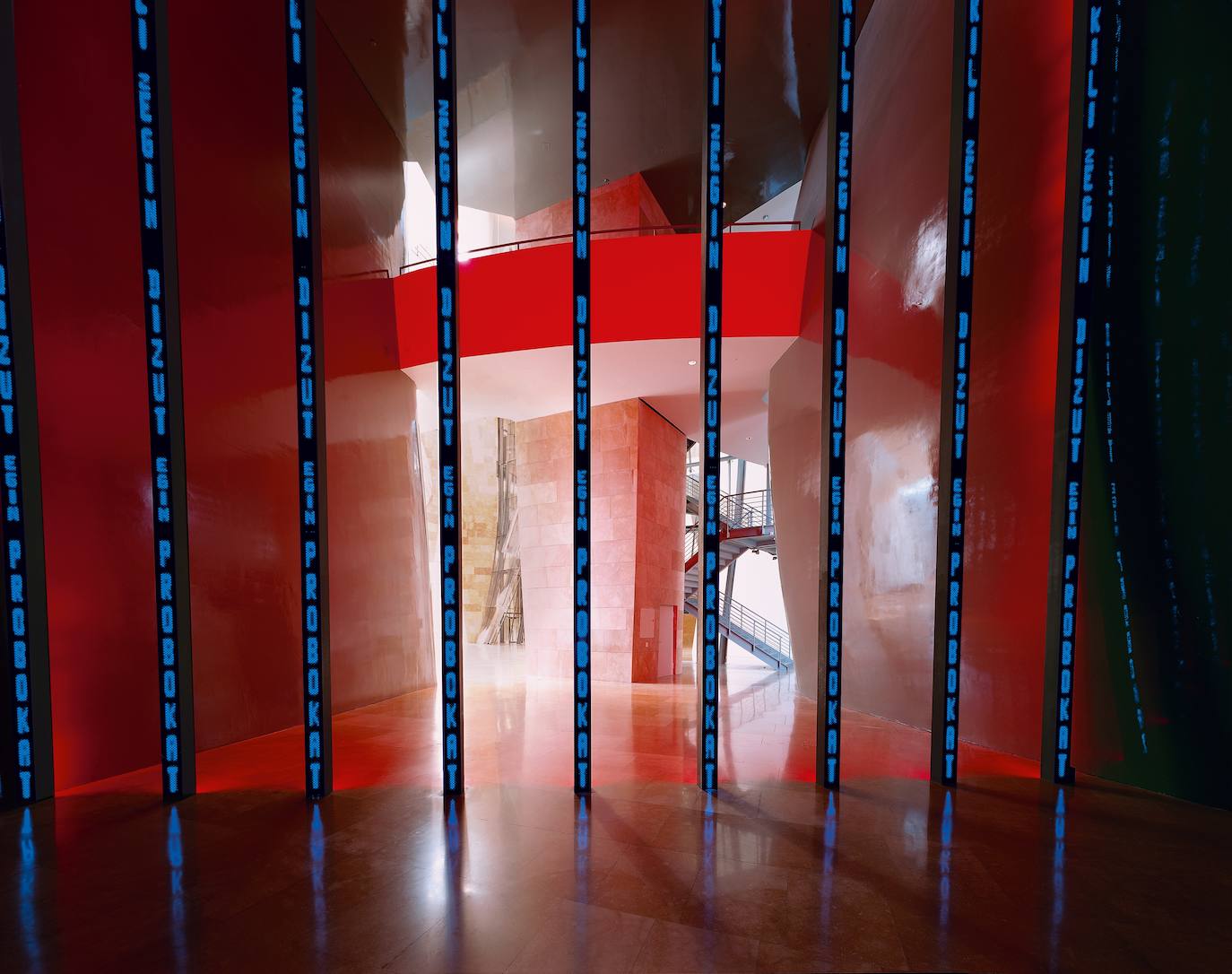 'Instalación para Bilbao', de Jenny Holzer.