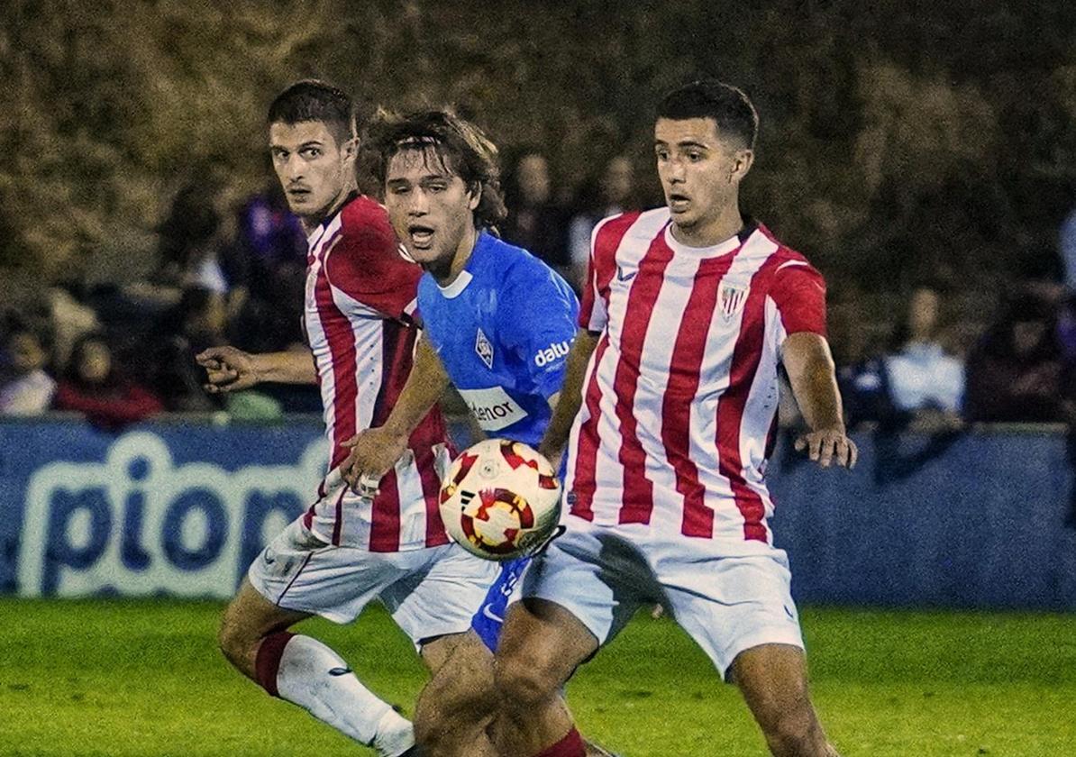 El Bilbao Athletic toma aire a costa del Amorebieta