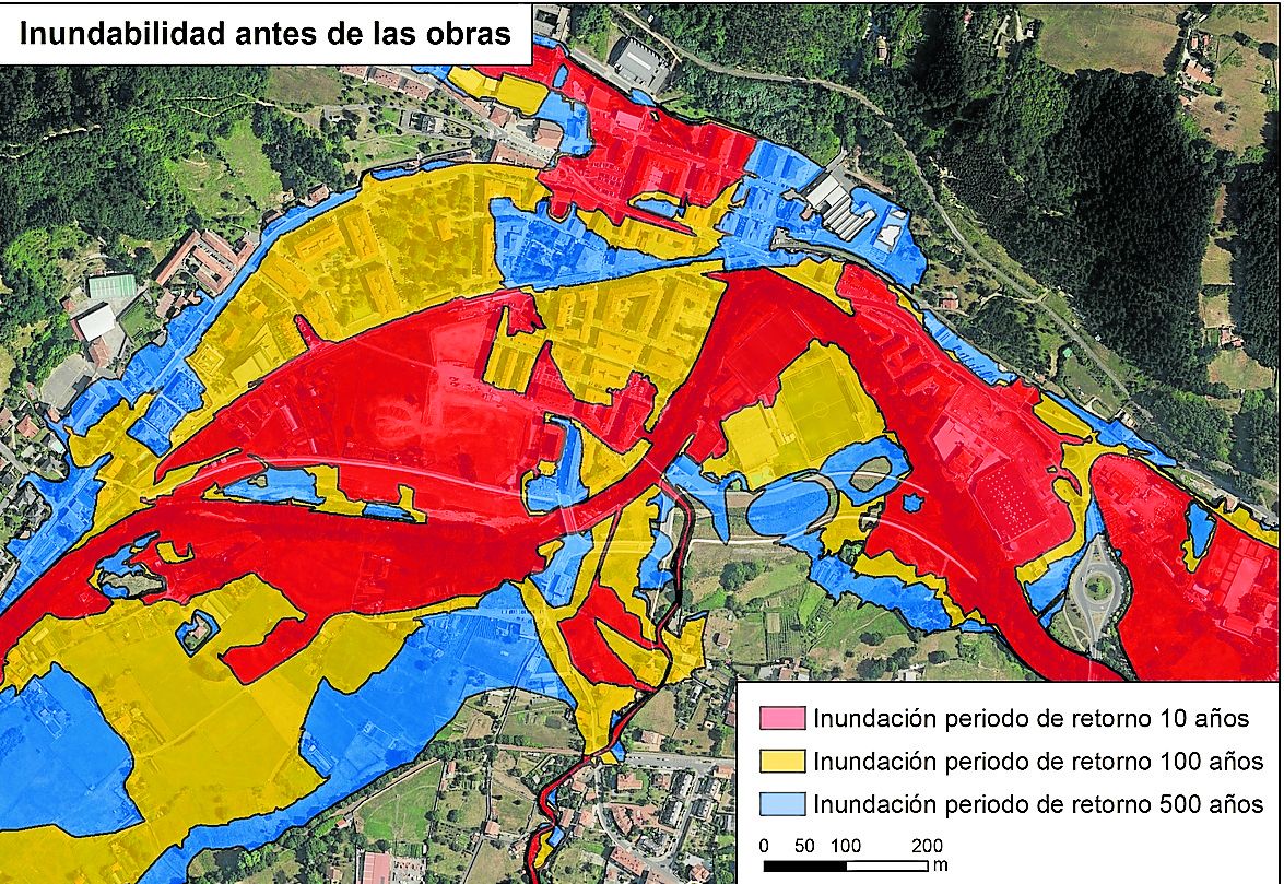 Imagen antes - Cómo se pueden evitar las inundaciones: el ejemplo de Zalla
