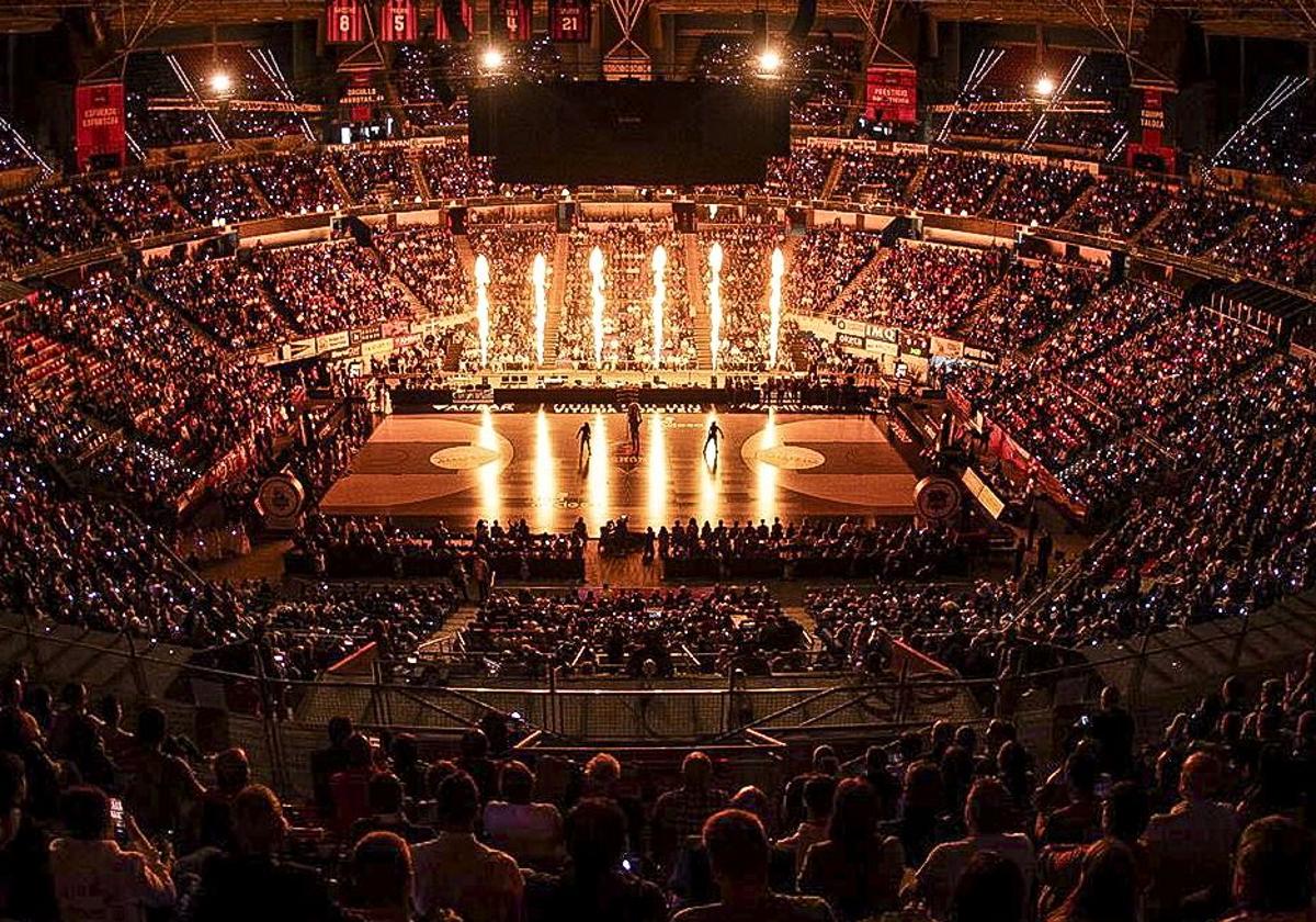 El Buesa Arena ha sido escenario de varios espectáculos.