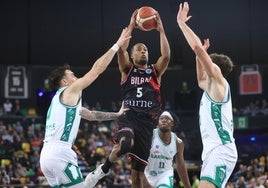 El Bilbao Basket, con autoridad y a cuartos