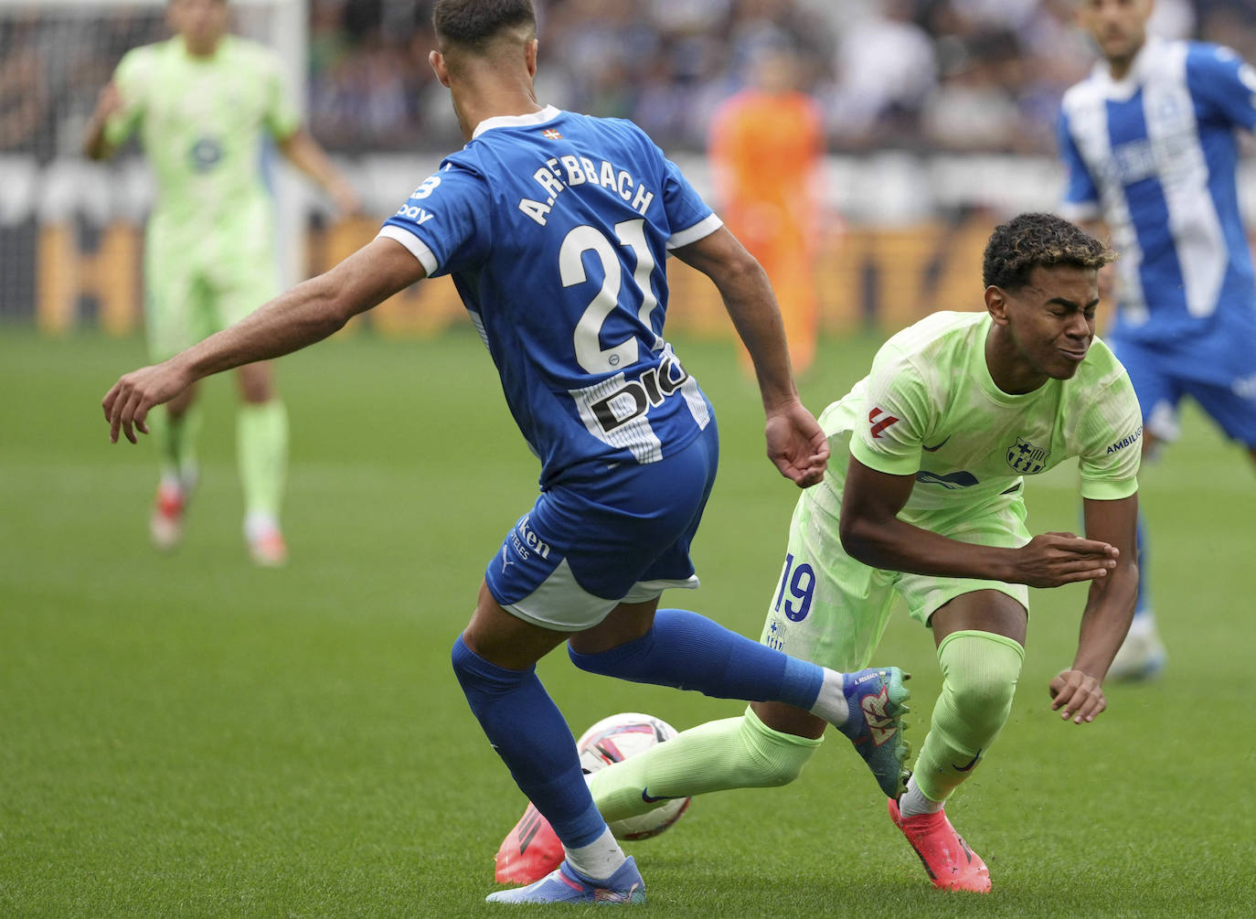 El Alavés-Barcelona de LaLiga, en imágenes