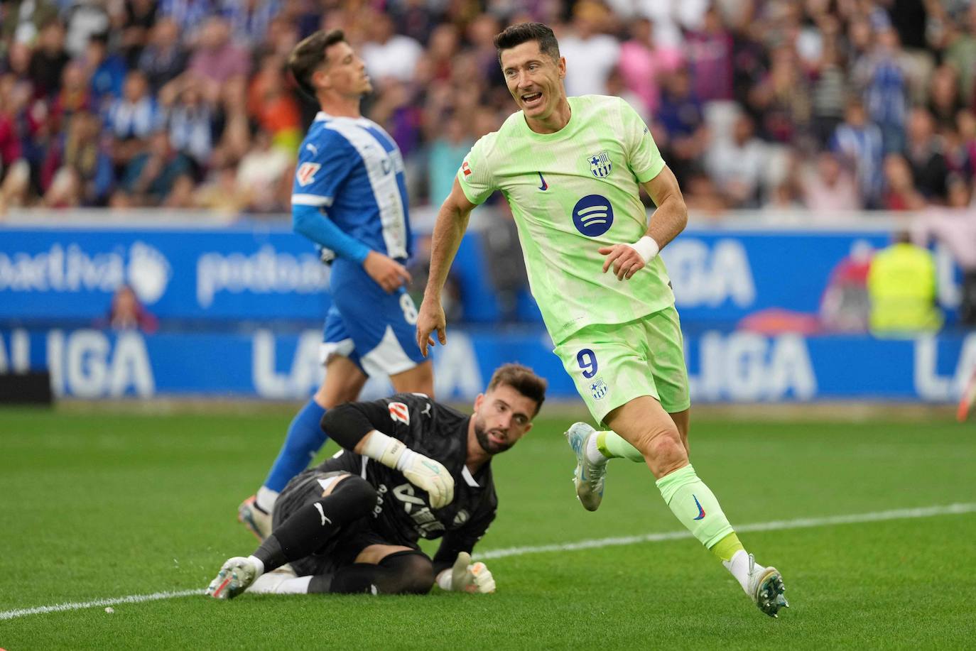 El Alavés-Barcelona de LaLiga, en imágenes