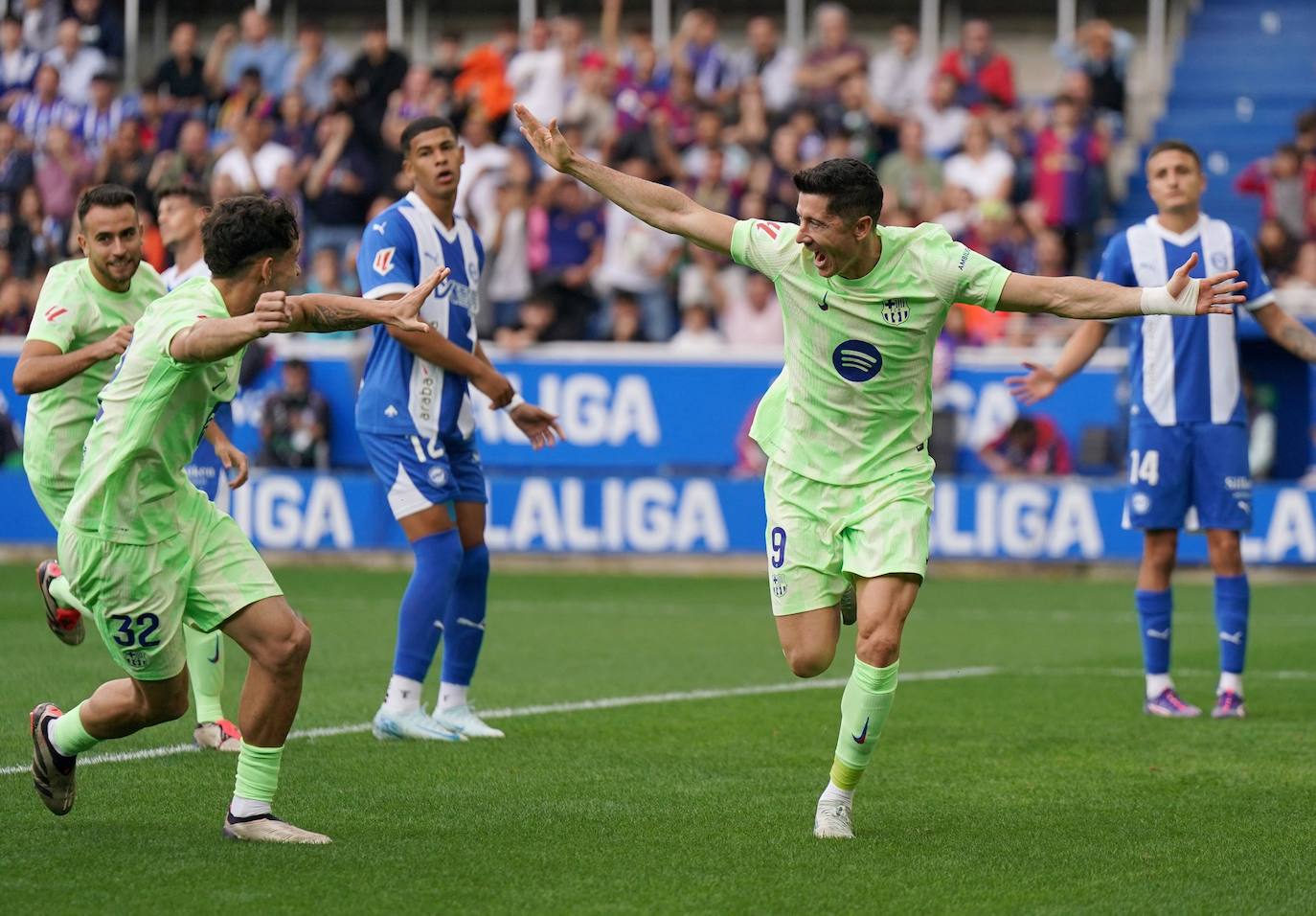 El Alavés-Barcelona de LaLiga, en imágenes
