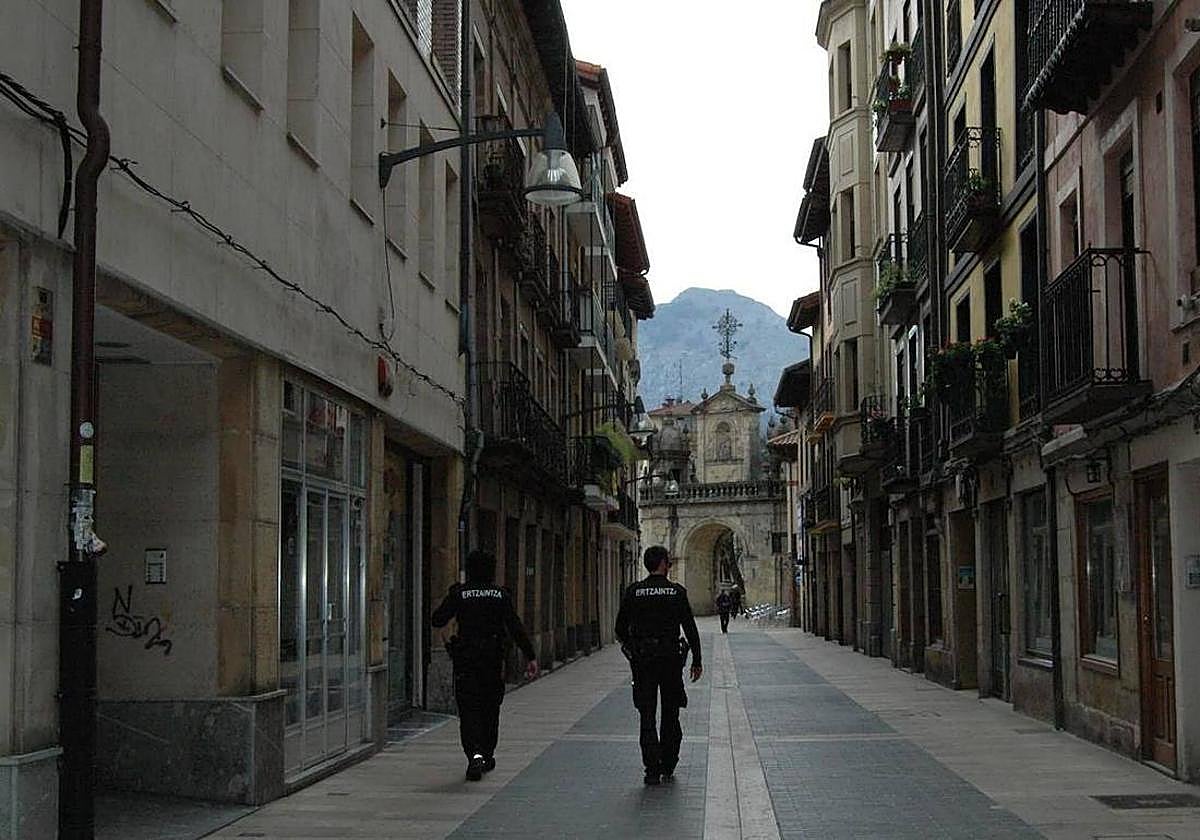 Imagen del casco viejo de Durango.