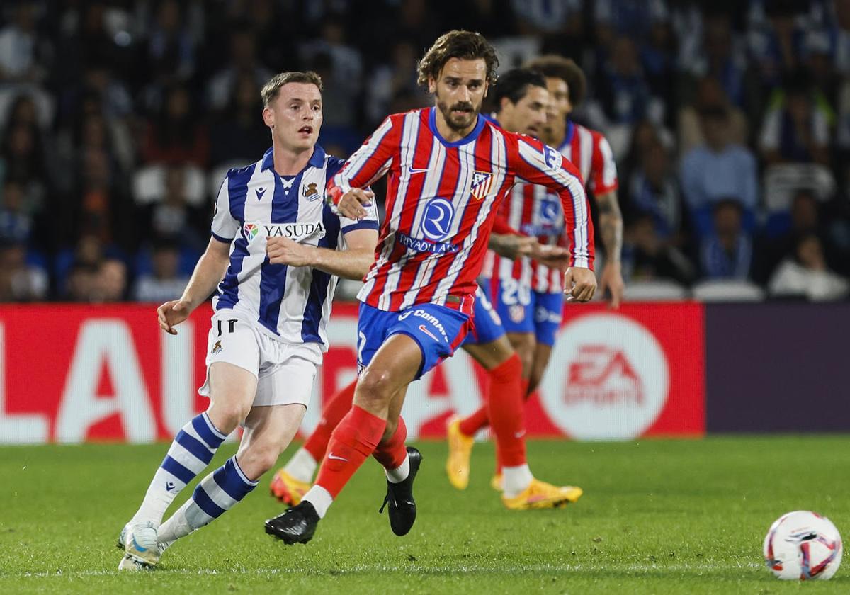 Cánticos de «Griezmann muérete» en Anoeta