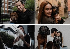 Un joven que fotografía a desconocidos con sus perros se enamora de Bizkaia: «Ya estoy pensando en volver»