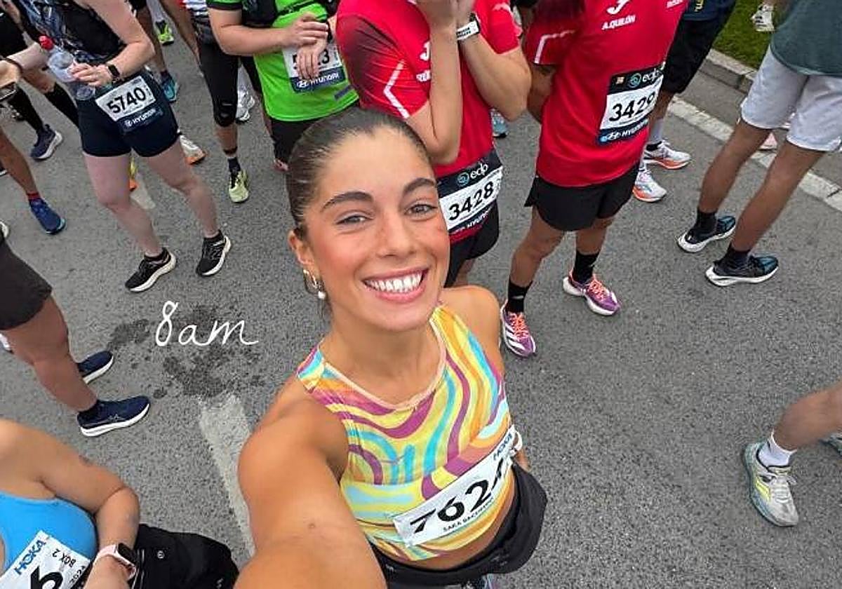 La experiencia de una influencer vasca en la maratón de Lisboa: «Ha terminado con un sabor agridulce»