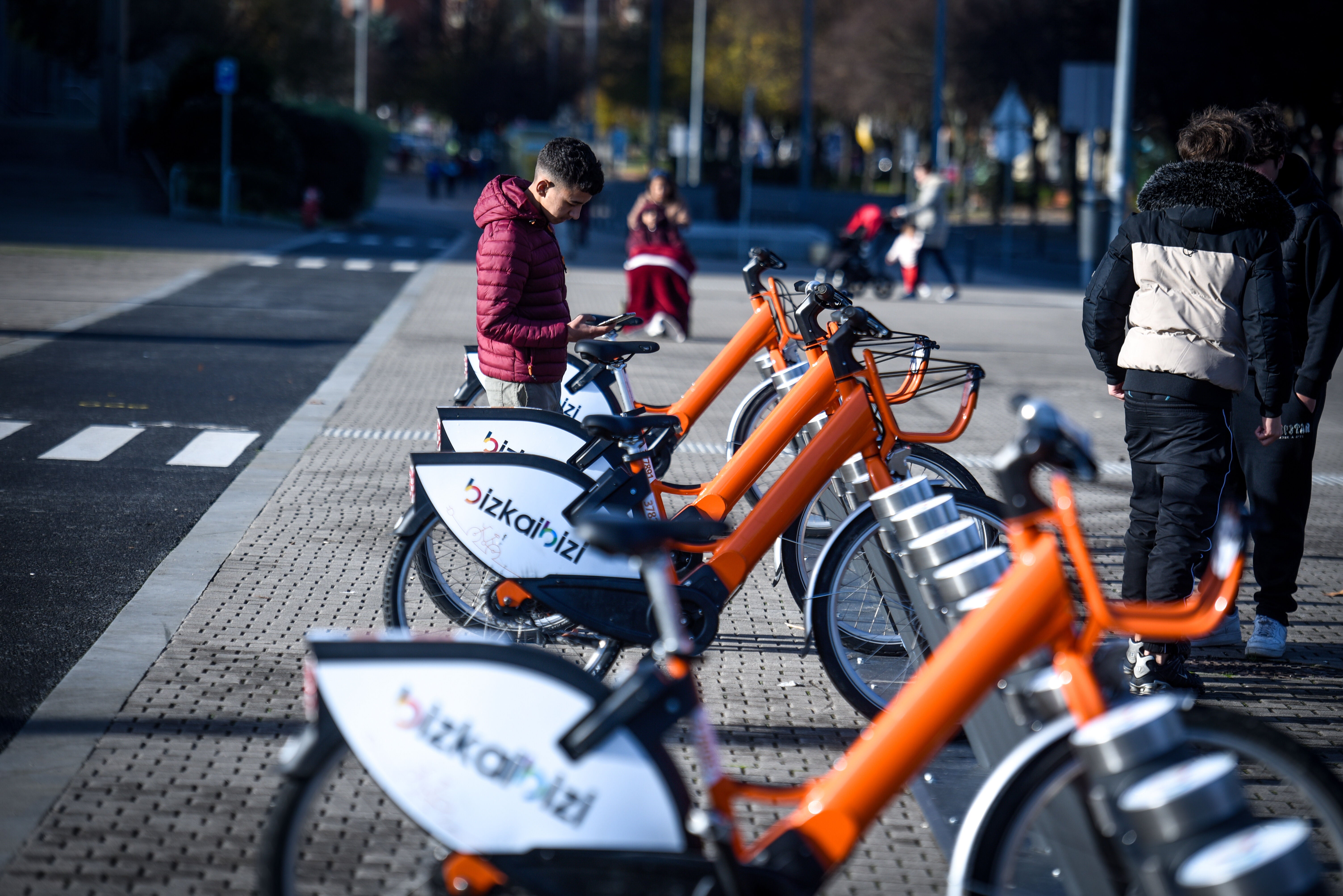 El servicio foral de bicicletas cumple un año en funcionamiento este mes.