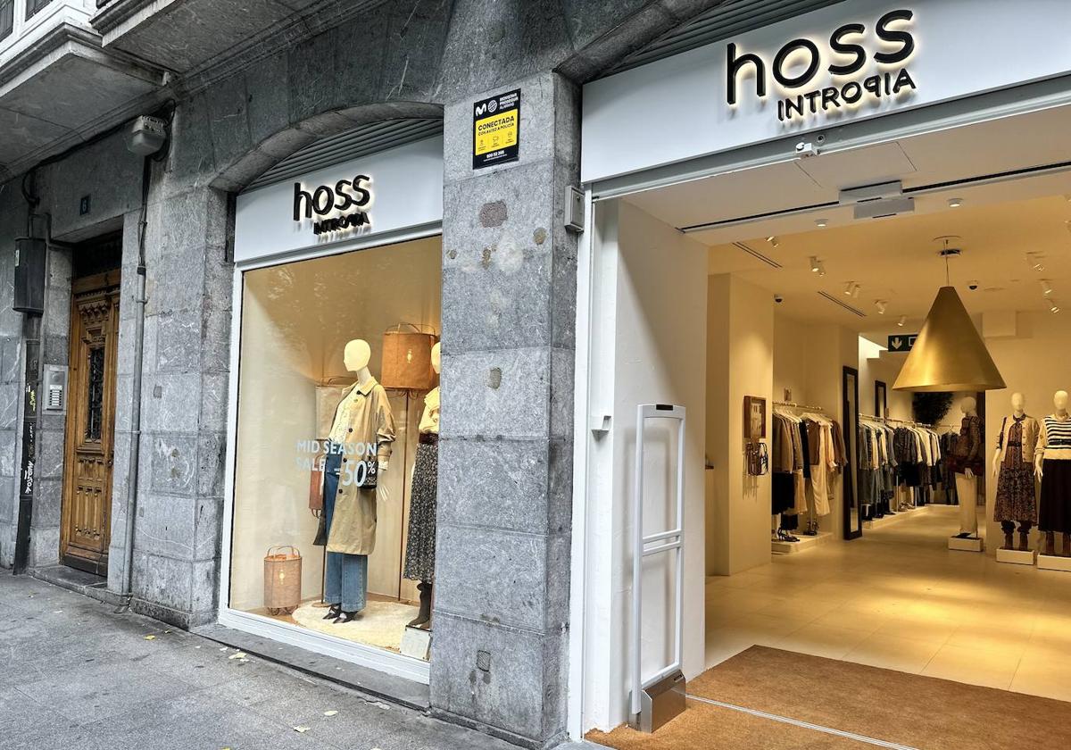 Hoss Intropia abre una tienda en el mejor tramo de Gran Vía en Bilbao.