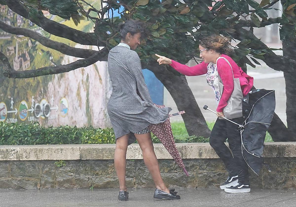 El temporal deja sin luz a 2.000 familias vizcaínas durante varias horas