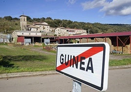Guinea se enmarca en el municipio de Valdegovía.