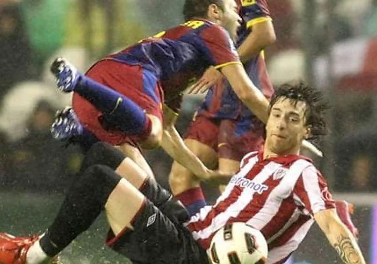 Iniesta, sobre los pitos de la afición del Athletic: «Hice alguna declaración que no venía a cuento»