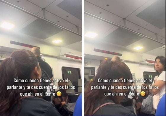 Dos operarios de Renfe se dejan la megafonía abierta y los pasajeros escuchan la conversación: «Esto tiene más fallos»