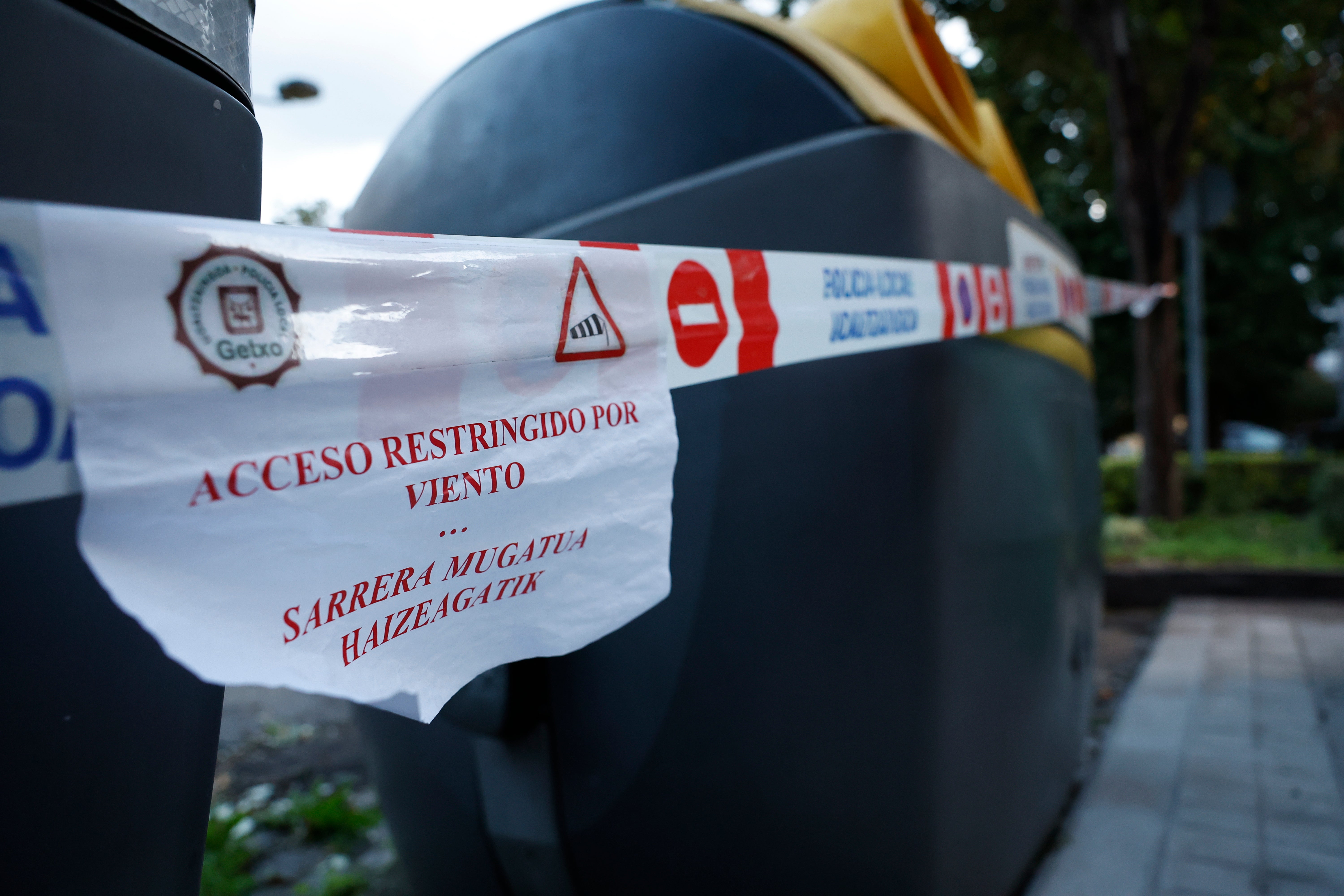 Orduña, el municipio vizcaíno donde más se ha dejado sentir 'Kirk': 190,5 km/h