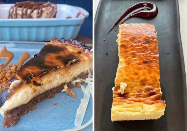 Tartas de Idiazabal de Envivo y Don Producto.