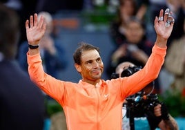 El tenista Rafael Nadal.