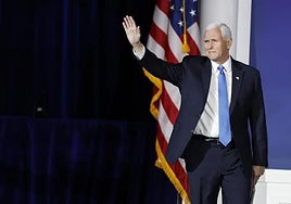 Mike Pence, expresidente con Donald Trump, entre 2017 y 2021.