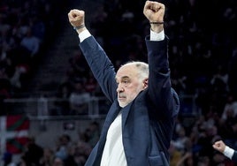 Pablo Laso, tras la primera victoria en la ACB: «El equipo tiene mucho margen de mejora»