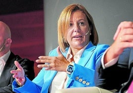 La presidenta de Confebask, Tamara Yagüe.