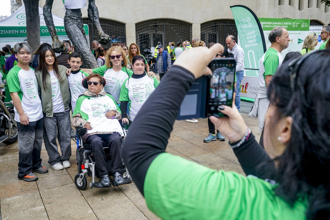 La marcha contra el cáncer, en imágenes