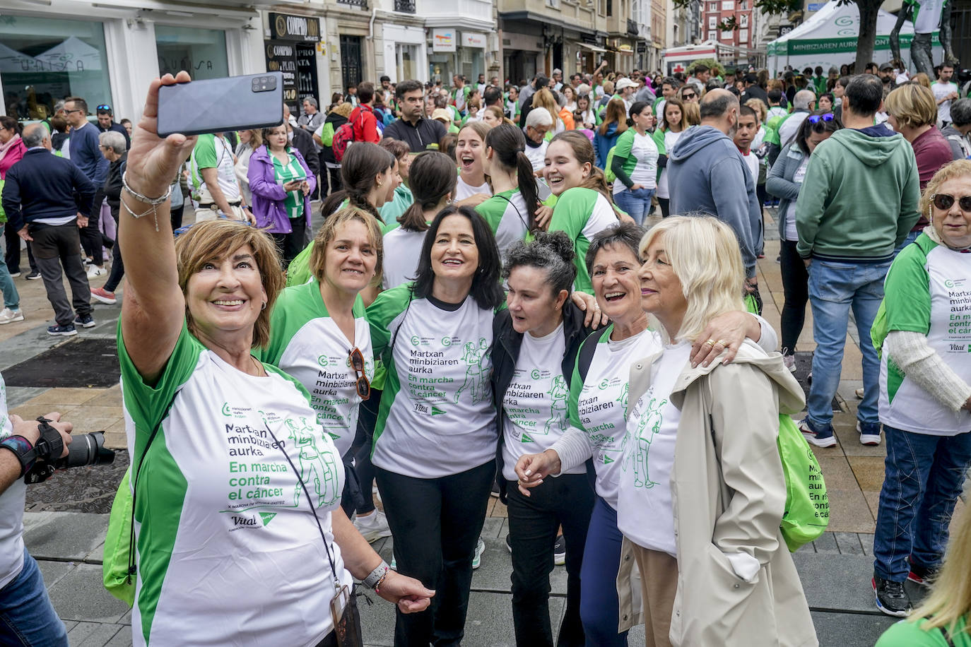 La marcha contra el cáncer, en imágenes