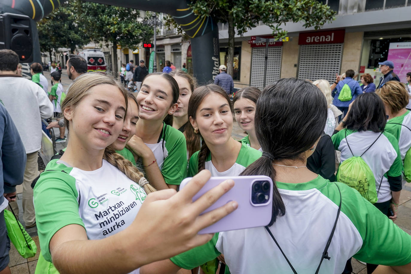 La marcha contra el cáncer, en imágenes