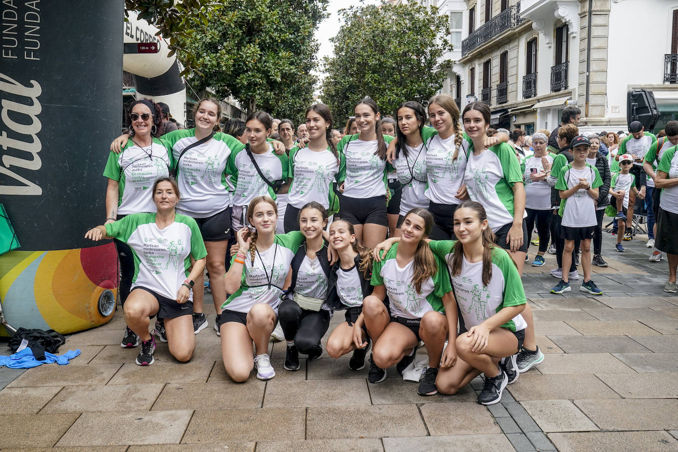 La marcha contra el cáncer, en imágenes