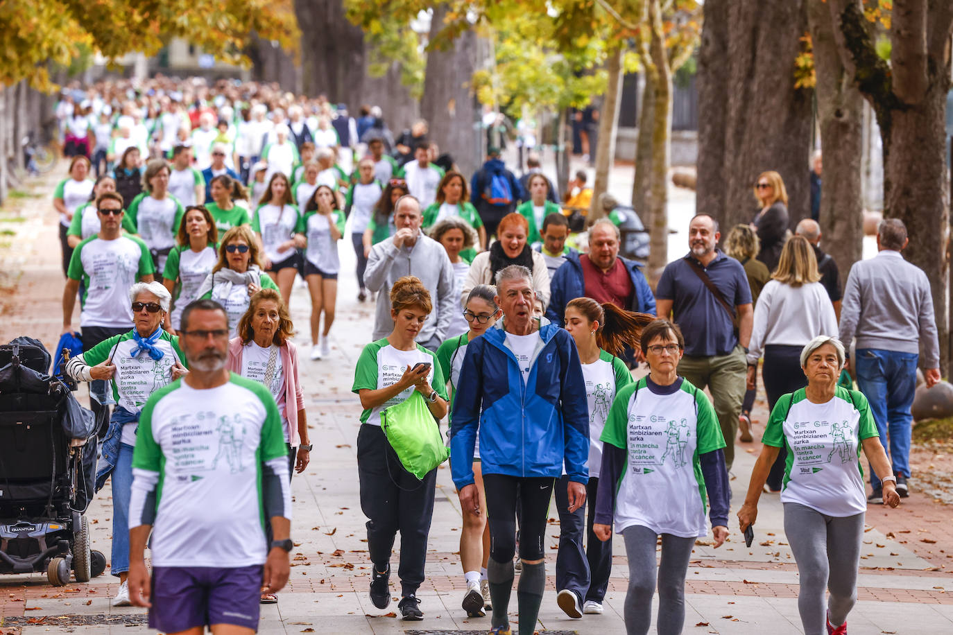 La marcha contra el cáncer, en imágenes