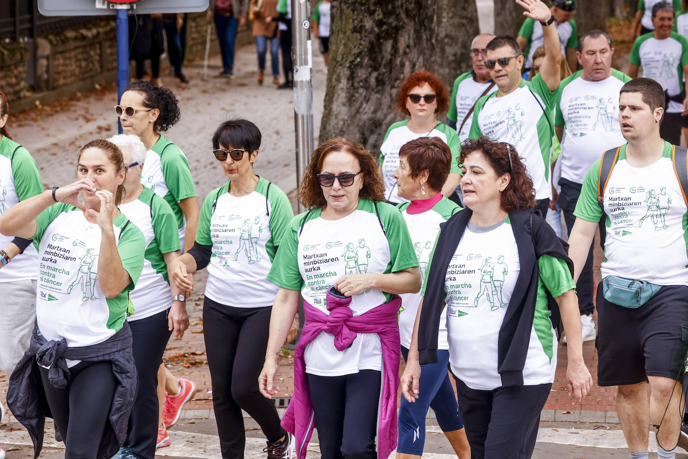 La marcha contra el cáncer, en imágenes