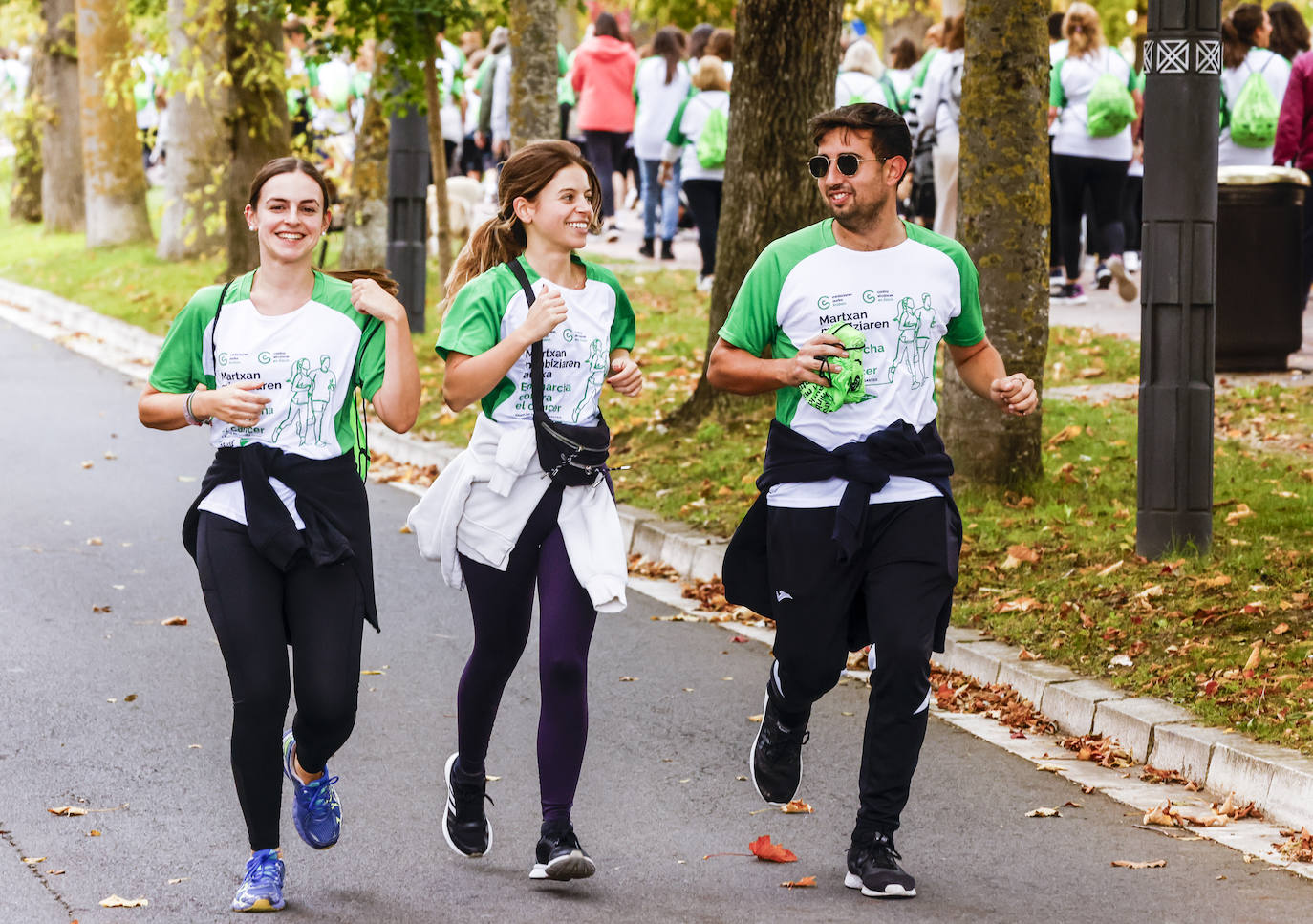 La marcha contra el cáncer, en imágenes