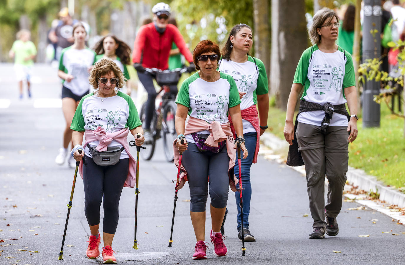 La marcha contra el cáncer, en imágenes